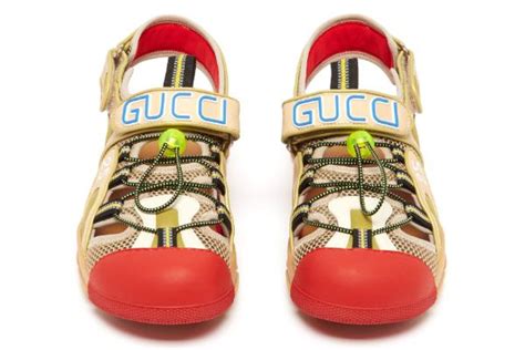 white gucci sandals|gucci closed toe sandals.